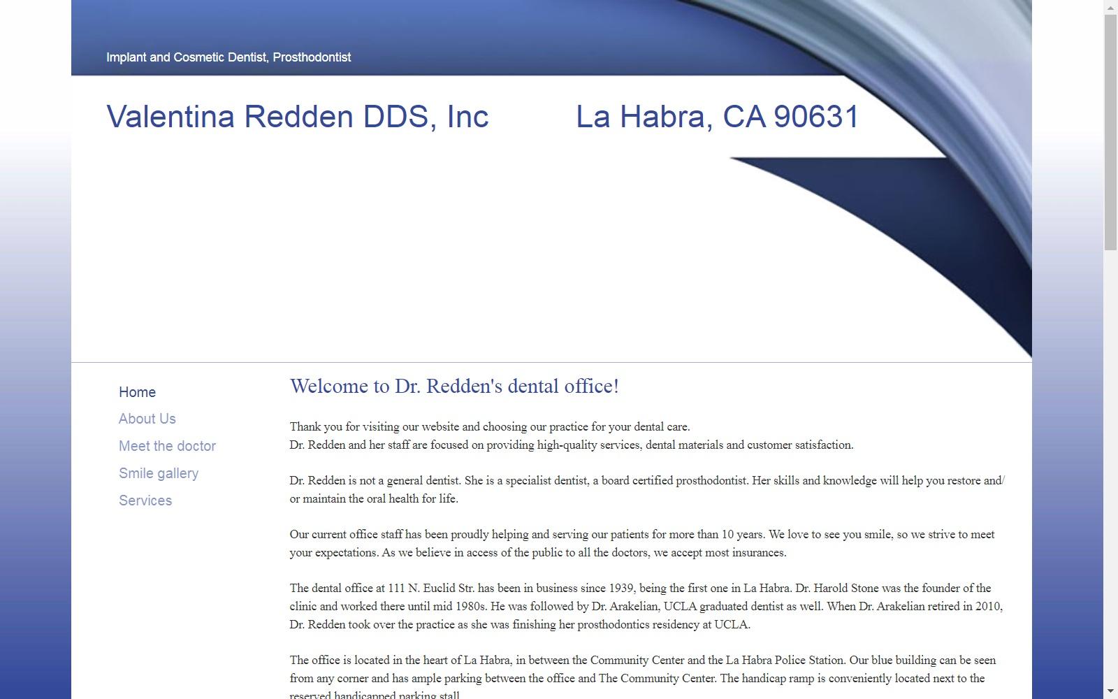 Valentina Redden DDS Inc