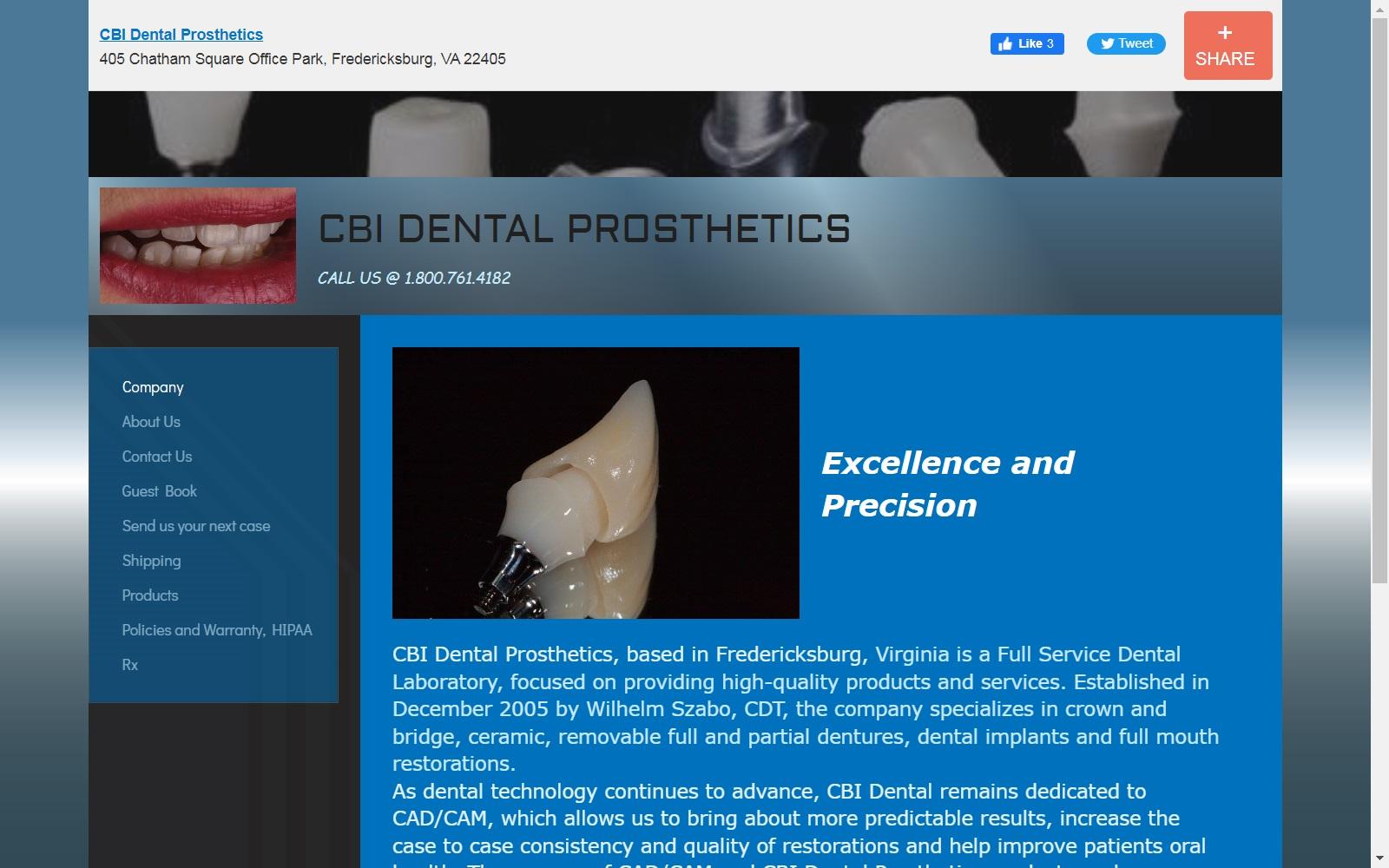CBI Dental Prosthetics screenshot