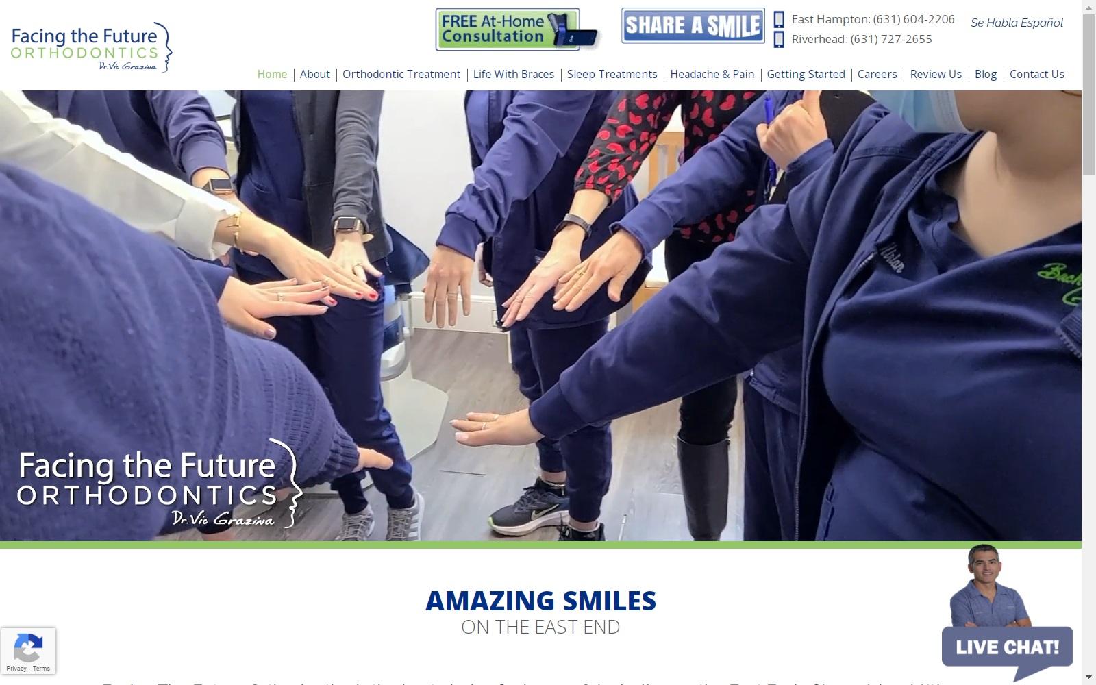 Facing The Future Orthodontics screenshot