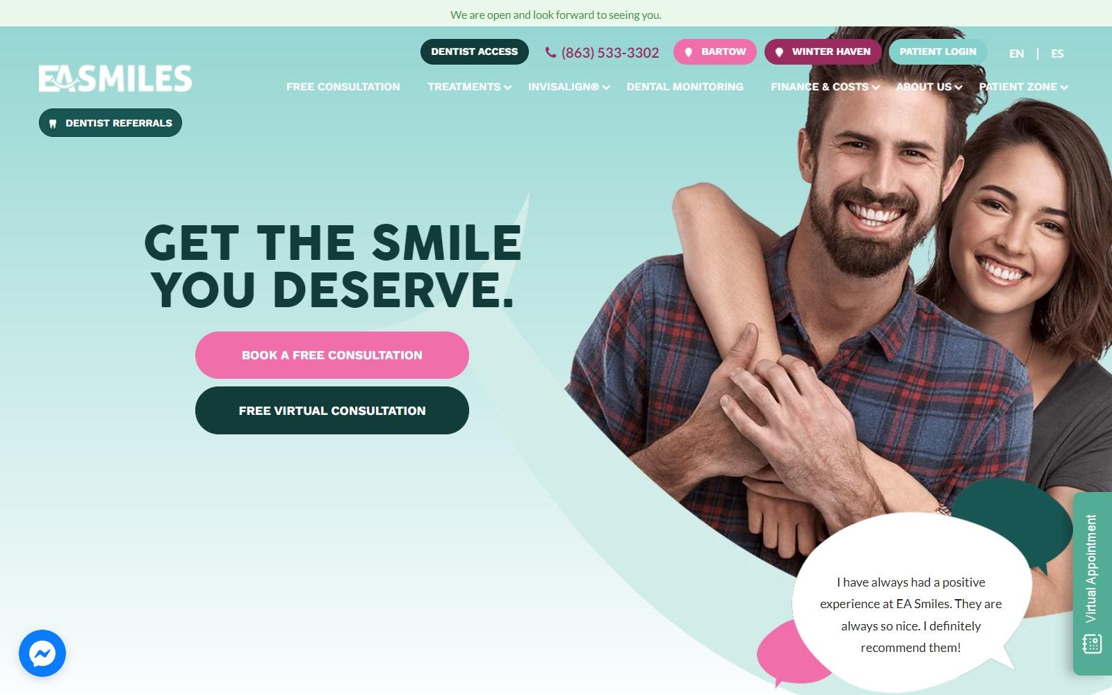 Everything About Smiles Orthodontics screenshot
