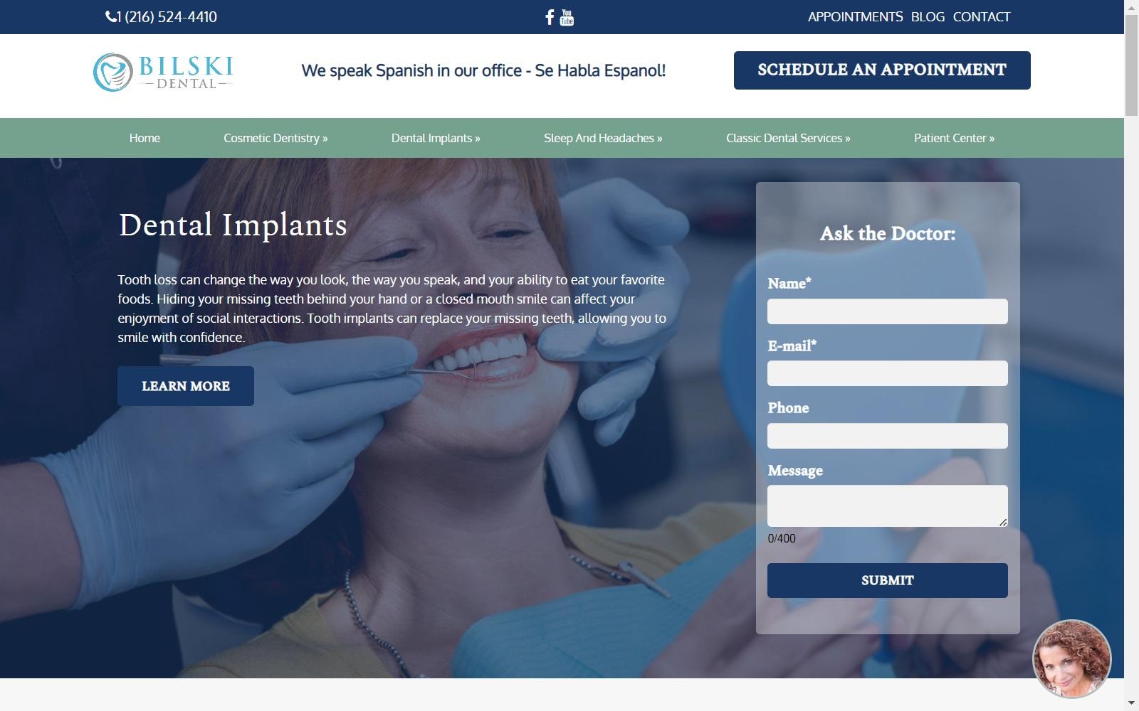 Bilski Dental screenshot