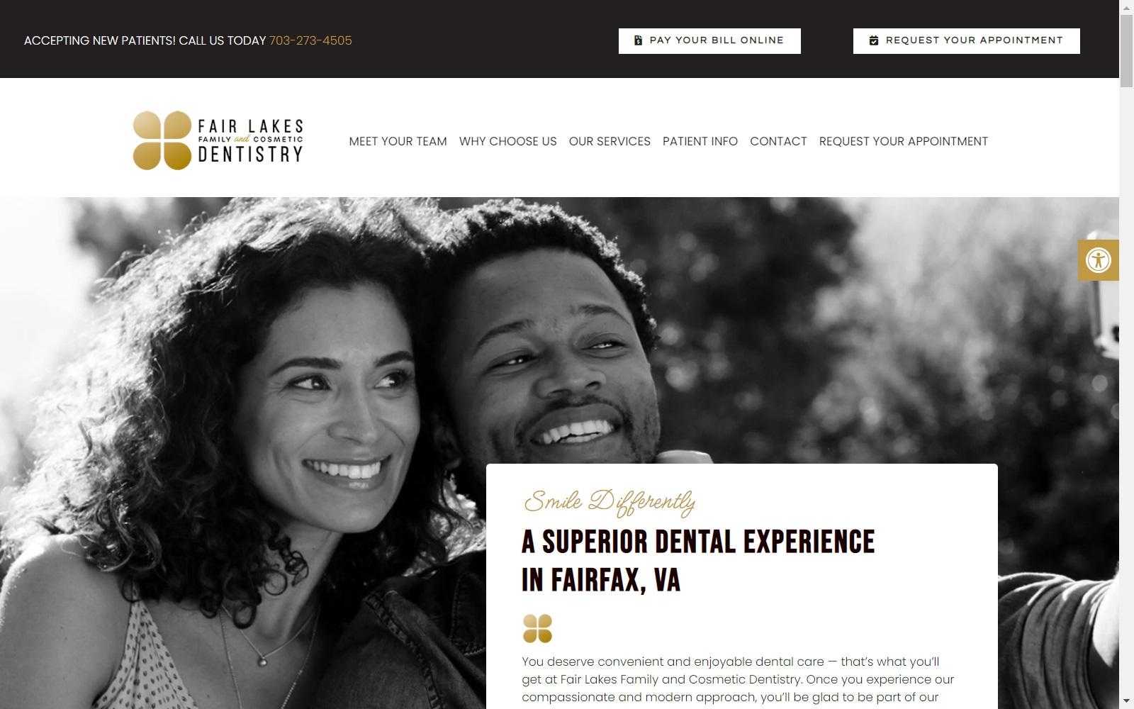Fair Lakes Family & Cosmetic Dentistry screenshot
