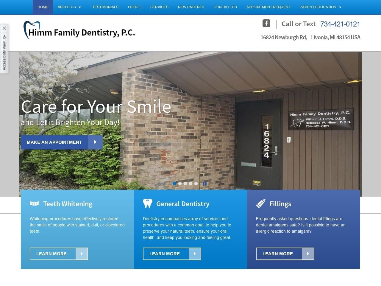 Himm Family Dentistry screenshot