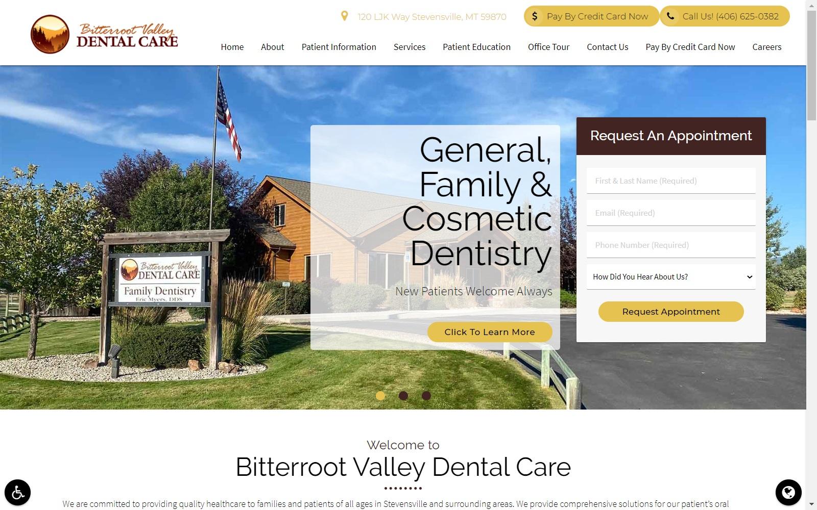 Bitterroot Valley Dental Care screenshot