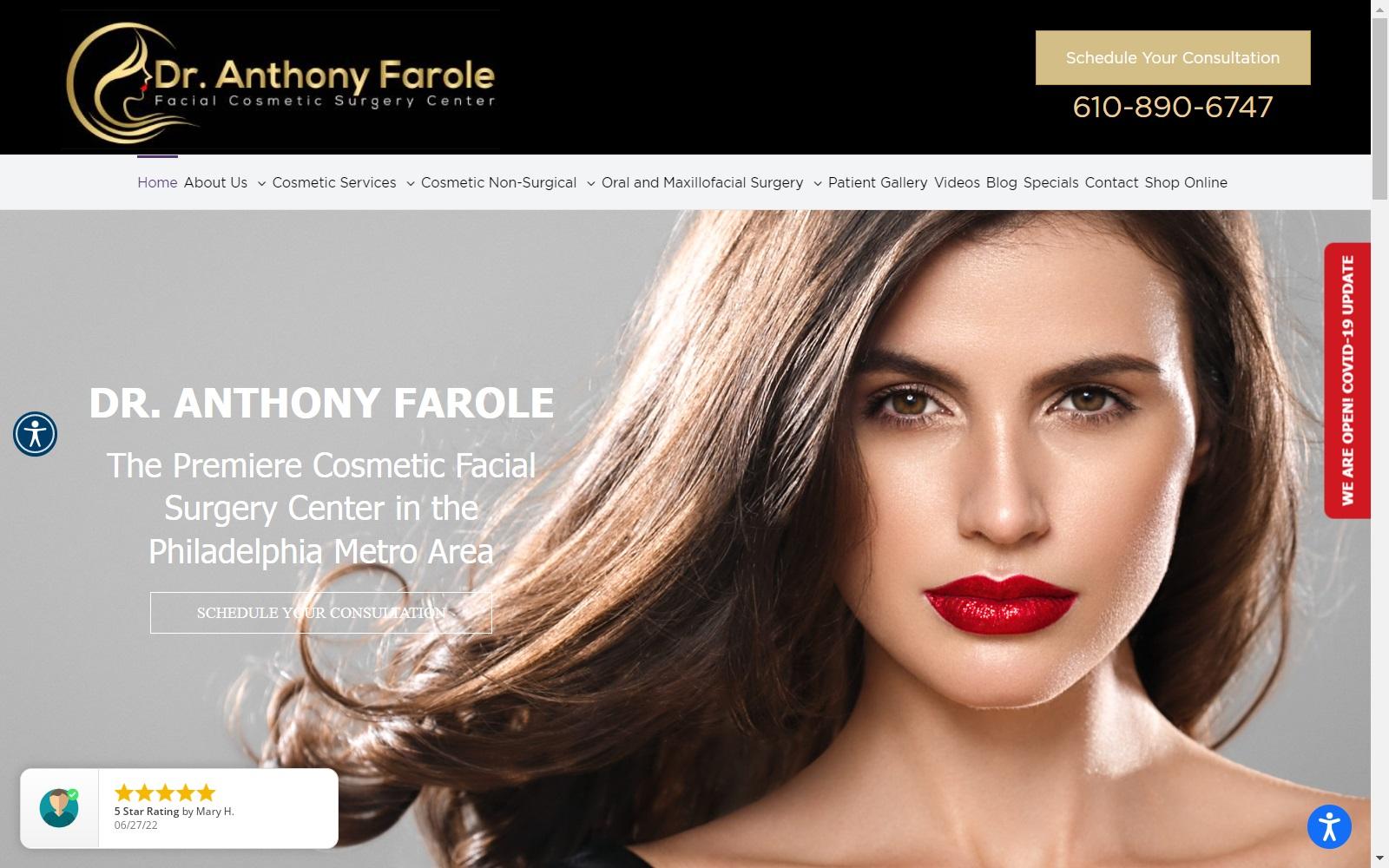 Anthony Farole, DMD screenshot