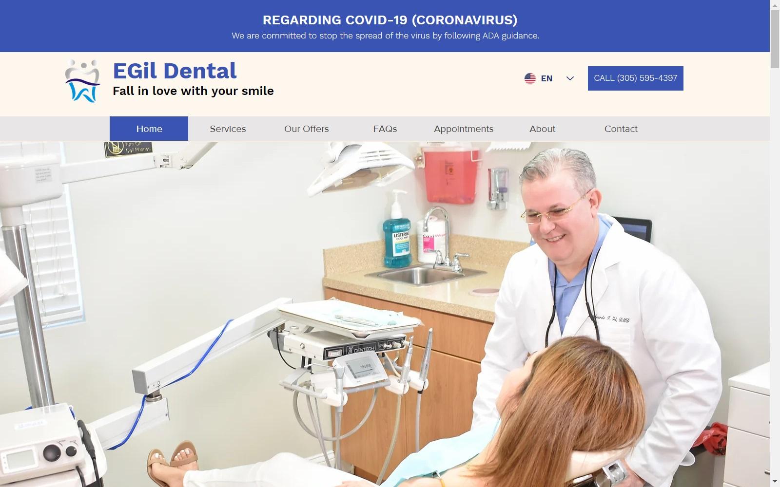 Egil Dental screenshot