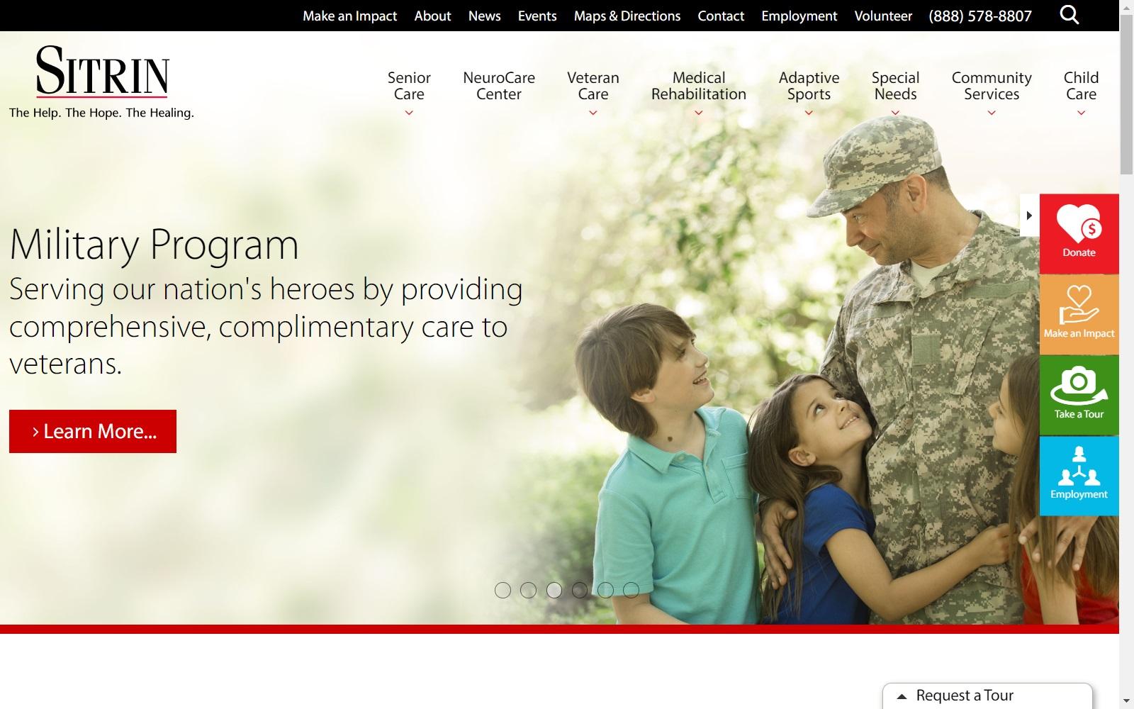Sitrin Health Care Center screenshot