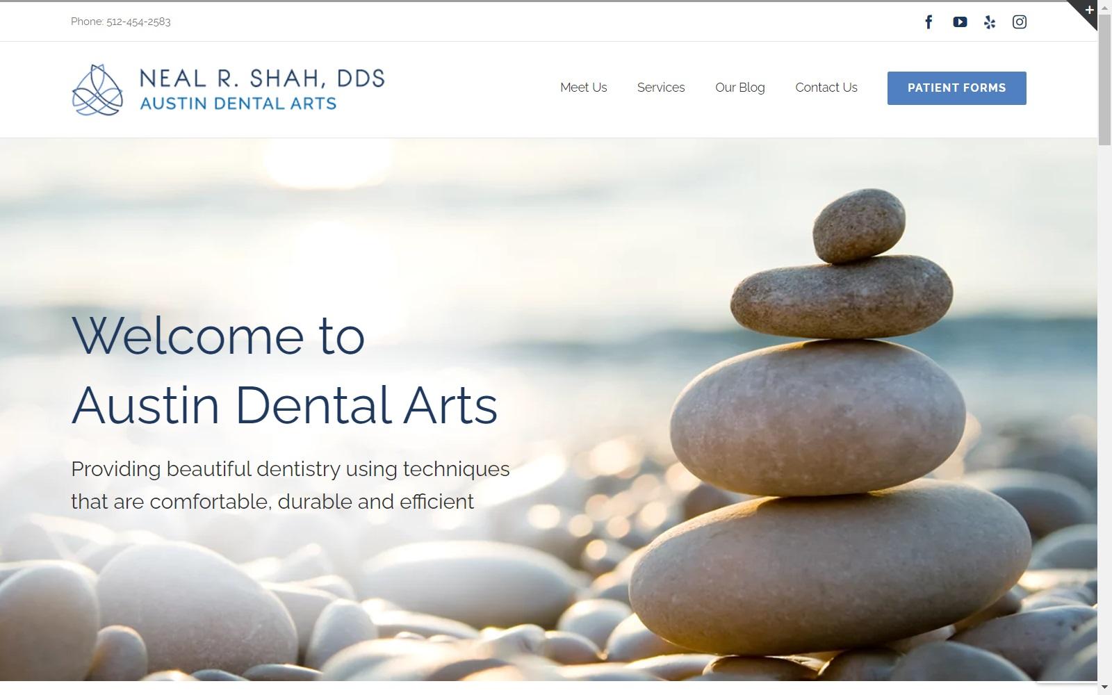 Austin Dental Arts screenshot