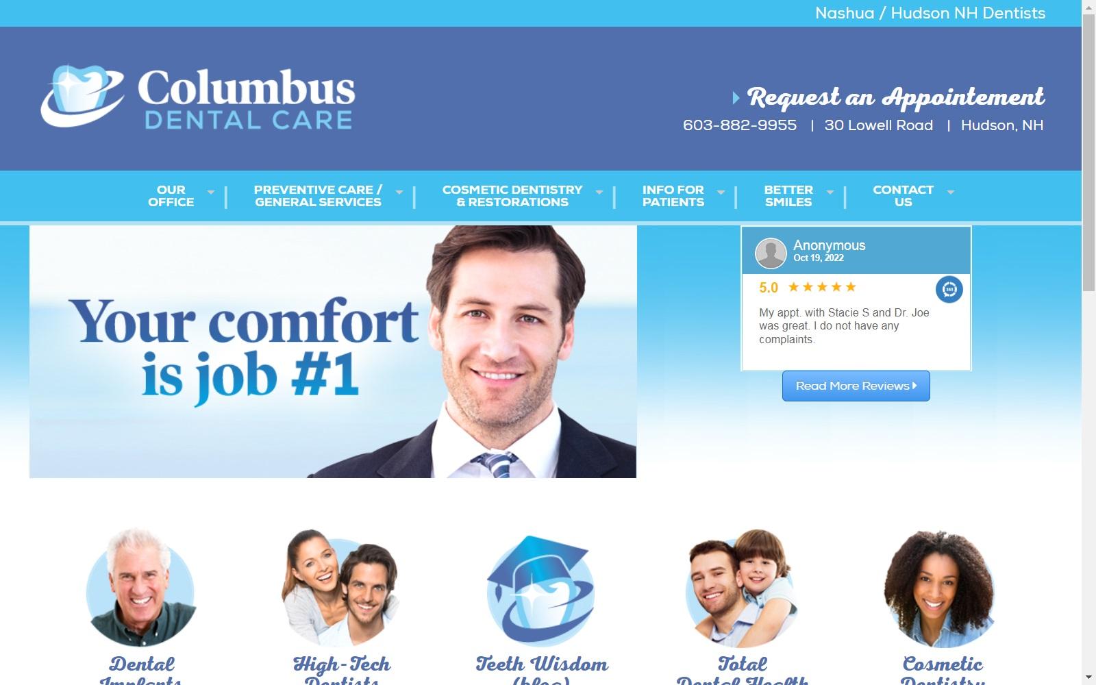 Columbus Dental Care screenshot