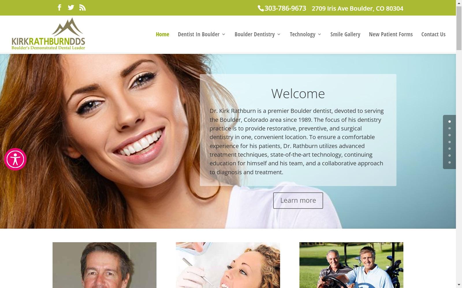 Rathburn Dental screenshot