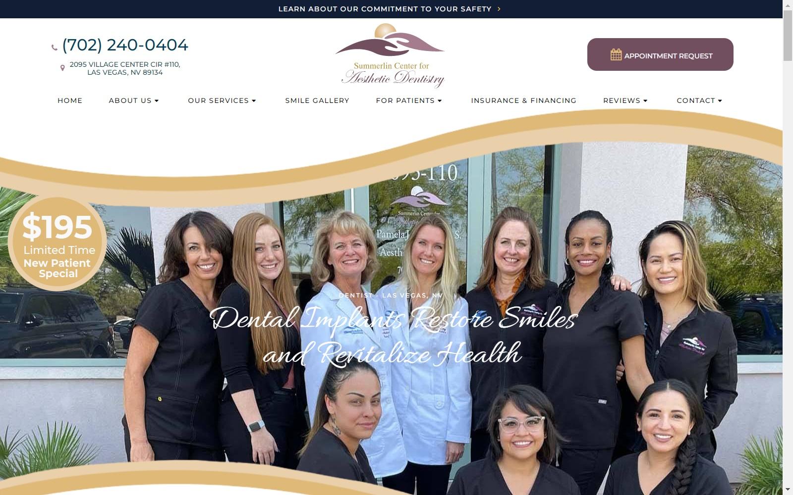 Dr. Pamela J. West DDS screenshot