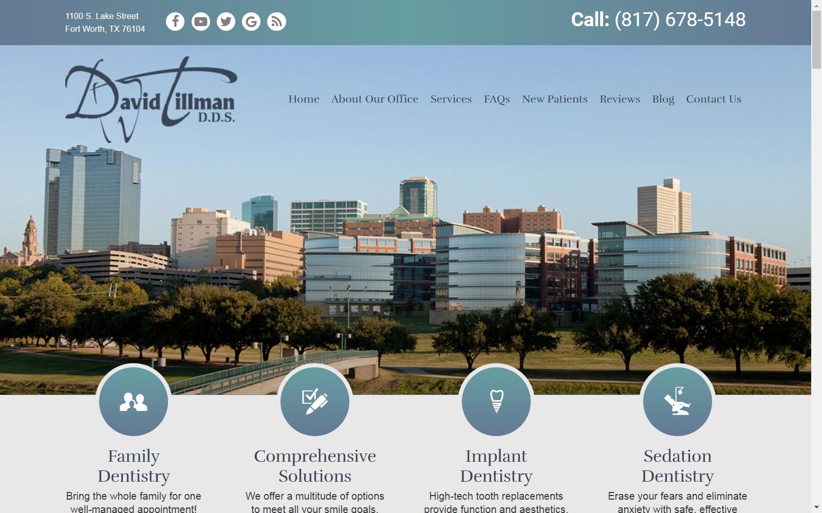 David Tillman DDS screenshot
