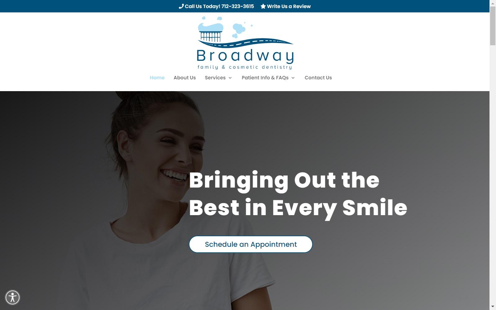 Broadway Family & Cosmetic Dentistry screenshot