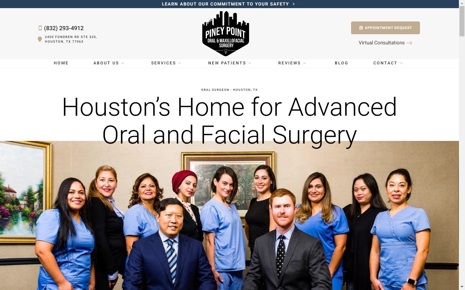 Piney Point Oral & Maxillofacial Surgery screenshot