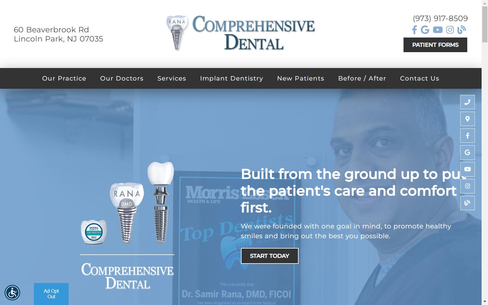 Comprehensive Dental screenshot