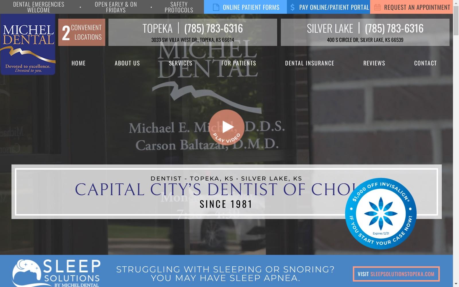 Michel Dental screenshot