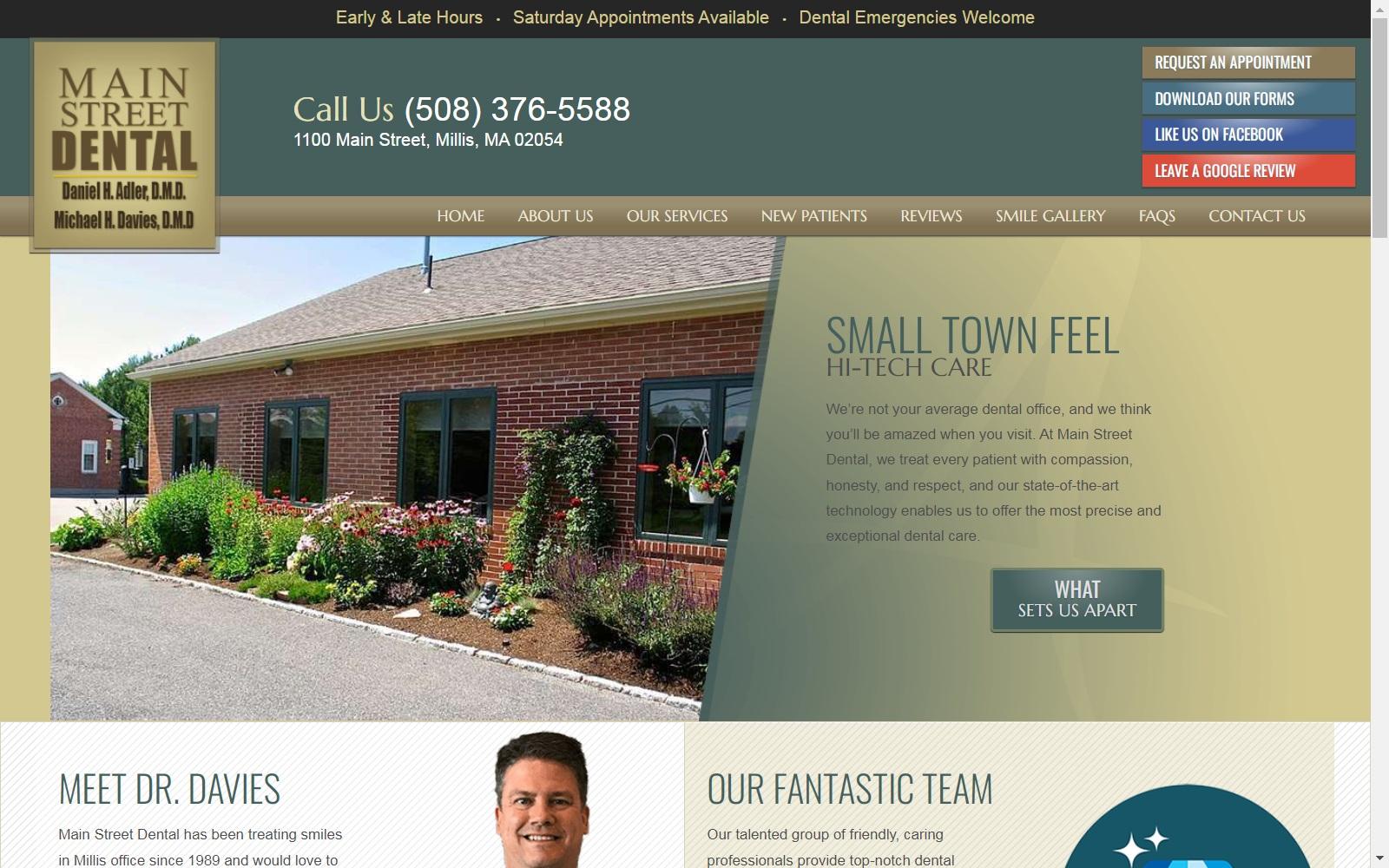 Main Street Dental Care screenshot