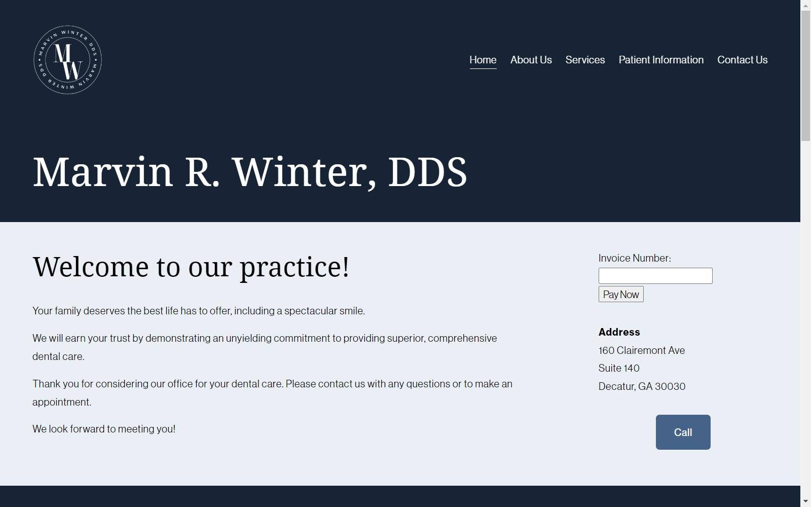 Dr. Marvin R. Winter DDS