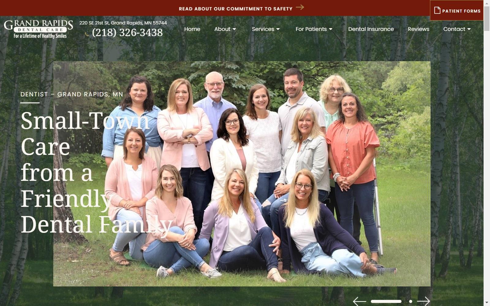 Grand Rapids Dental Care screenshot