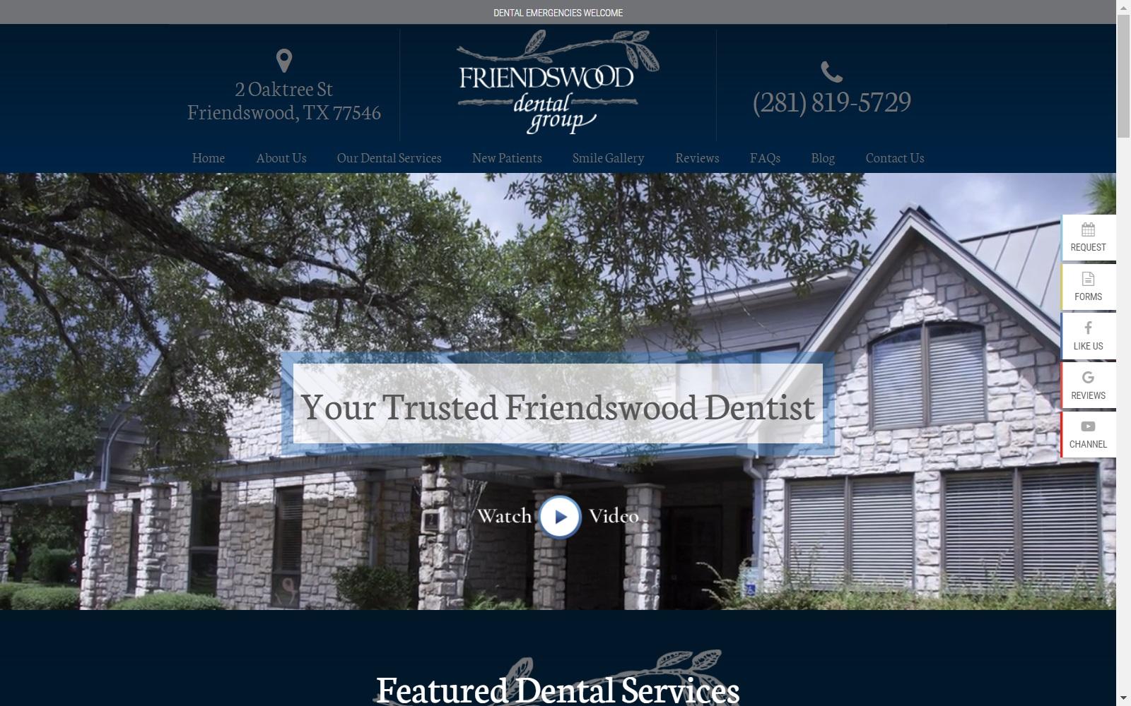 Friendswood Dental Group screenshot
