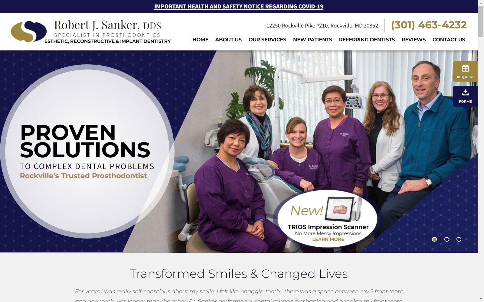 Dr. Robert J. Sanker DDS