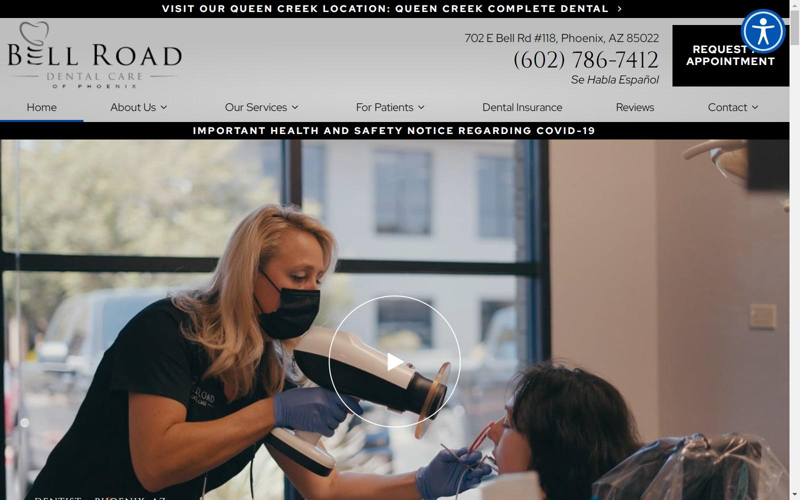 Bell Road Dental Care screenshot