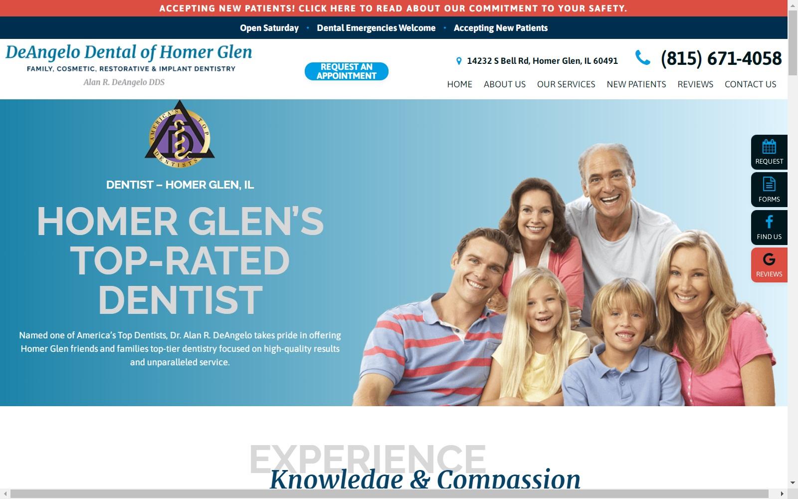Alan R. DeAngelo DDS screenshot
