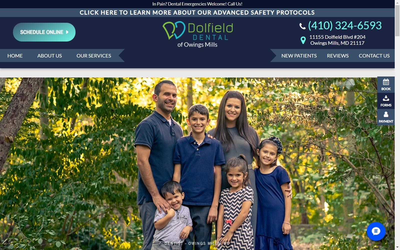 Dolfield Dental screenshot