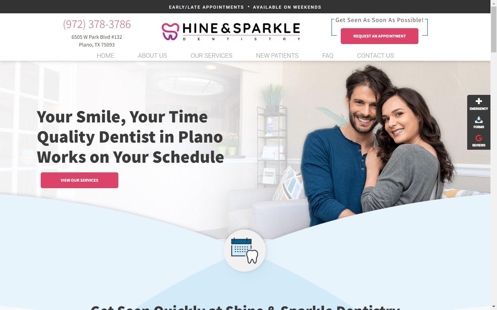 Shine & Sparkle Dentistry screenshot