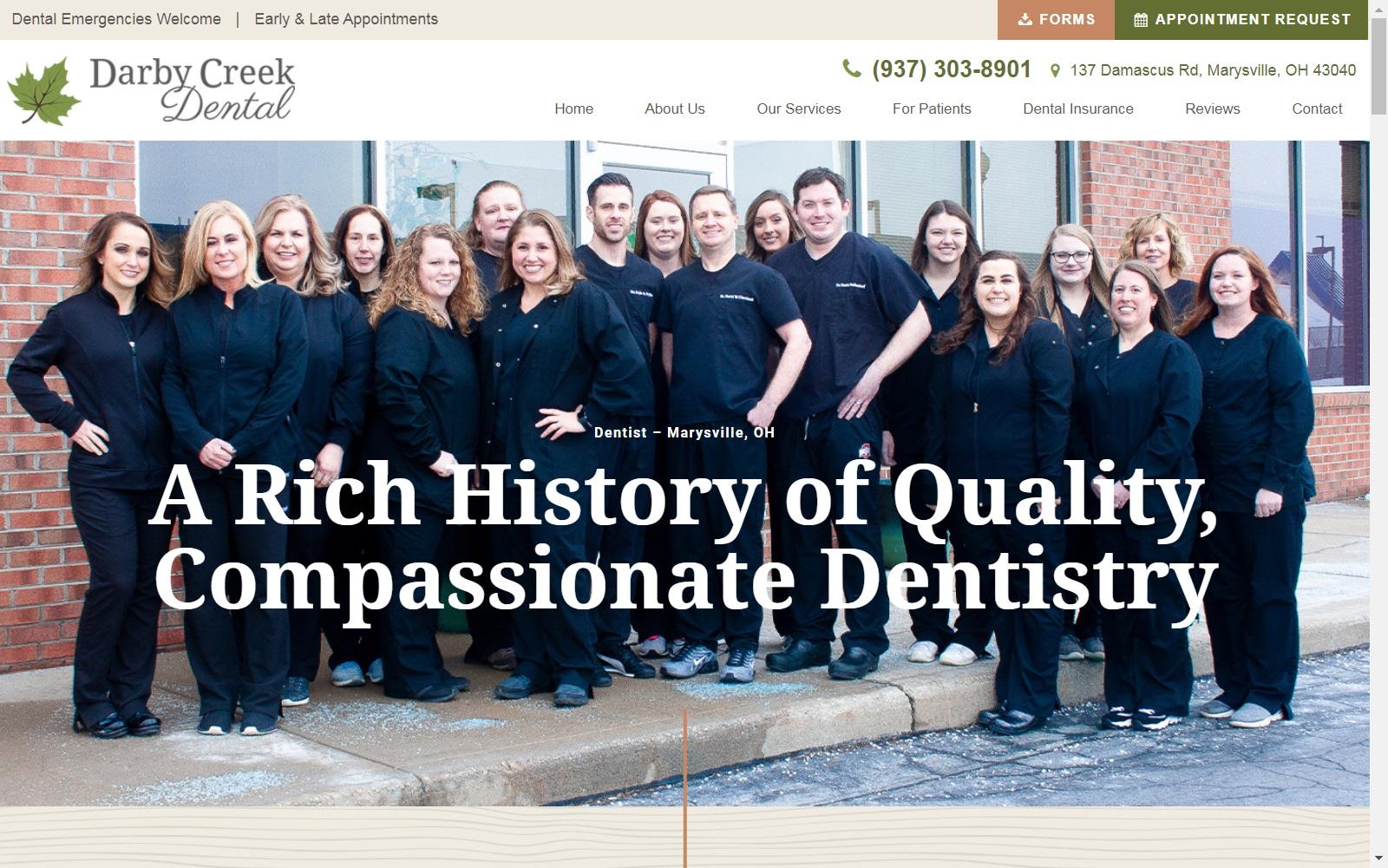 Darby Creek Dental screenshot