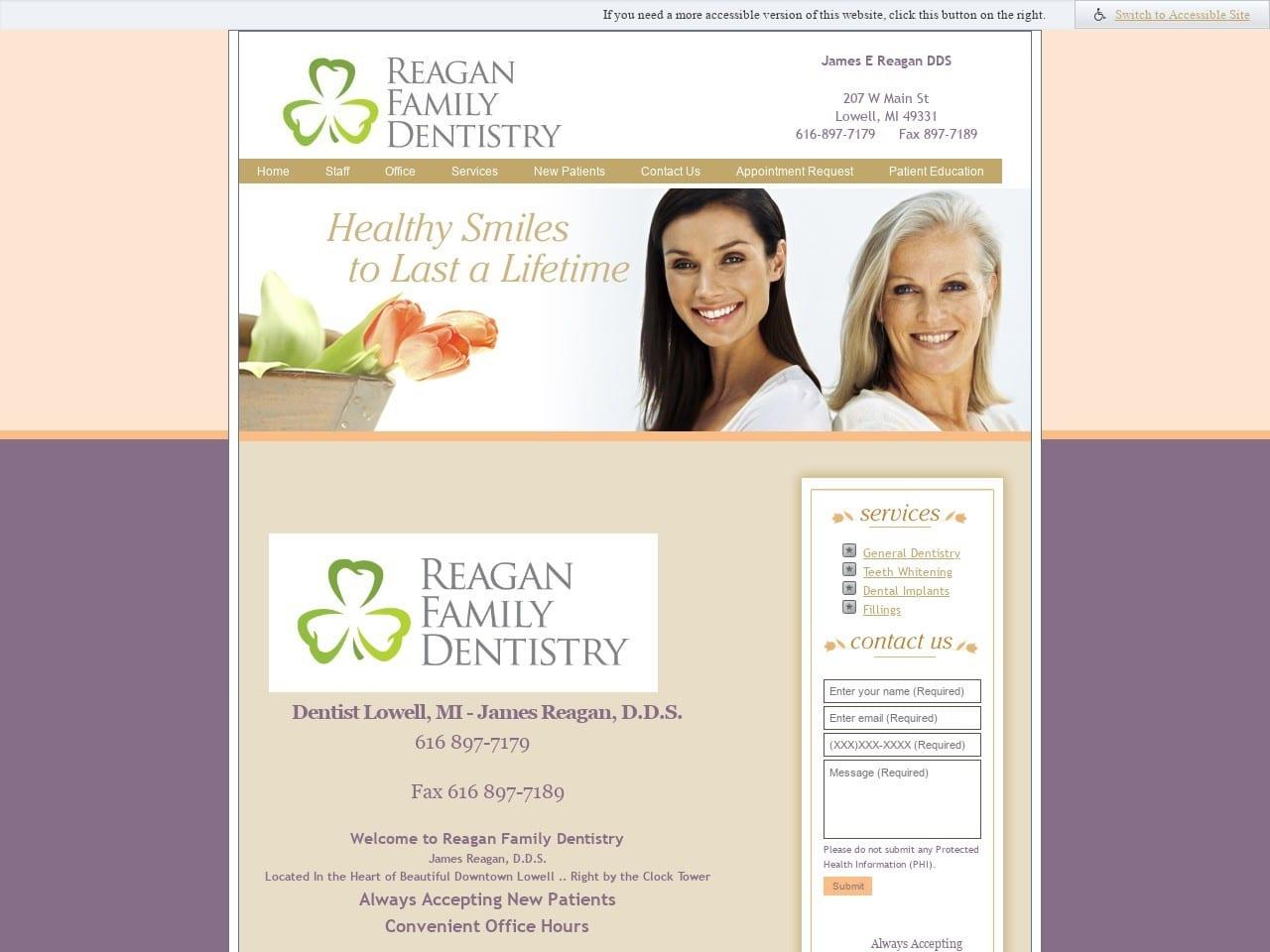 Dr. James E. Reagan DDS