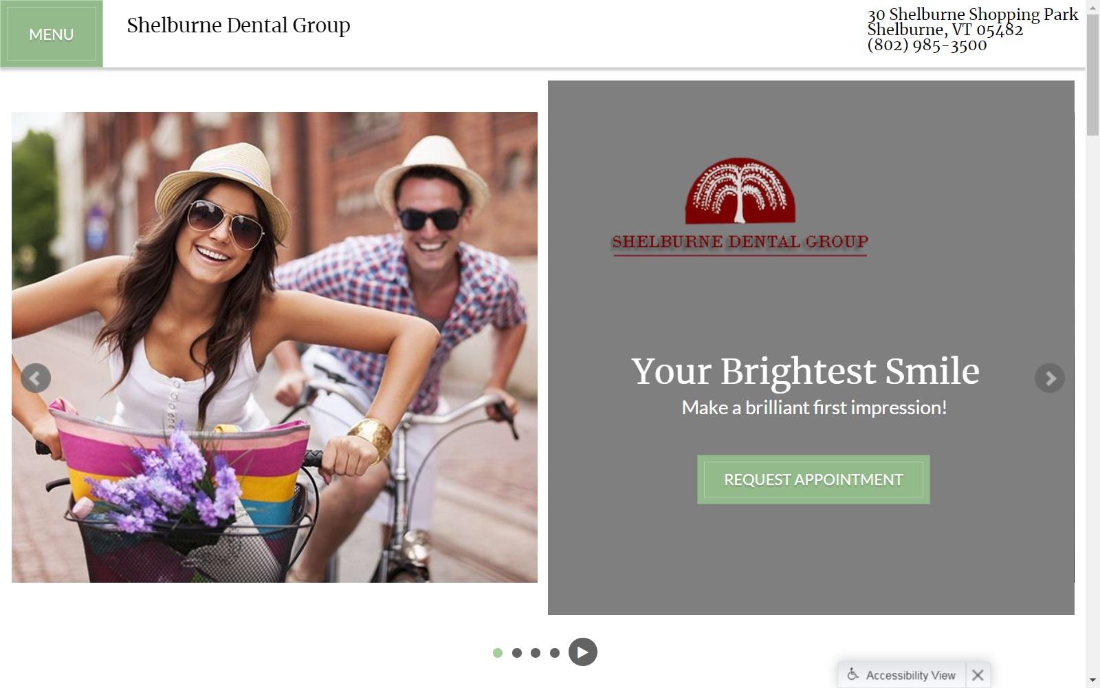 Shelburne Dental Group screenshot