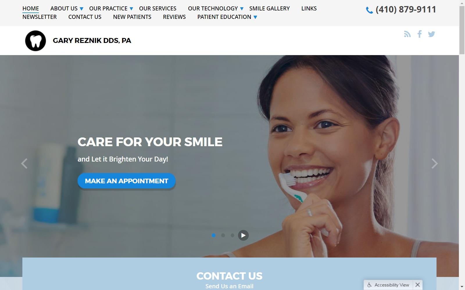 Reznik Dental screenshot