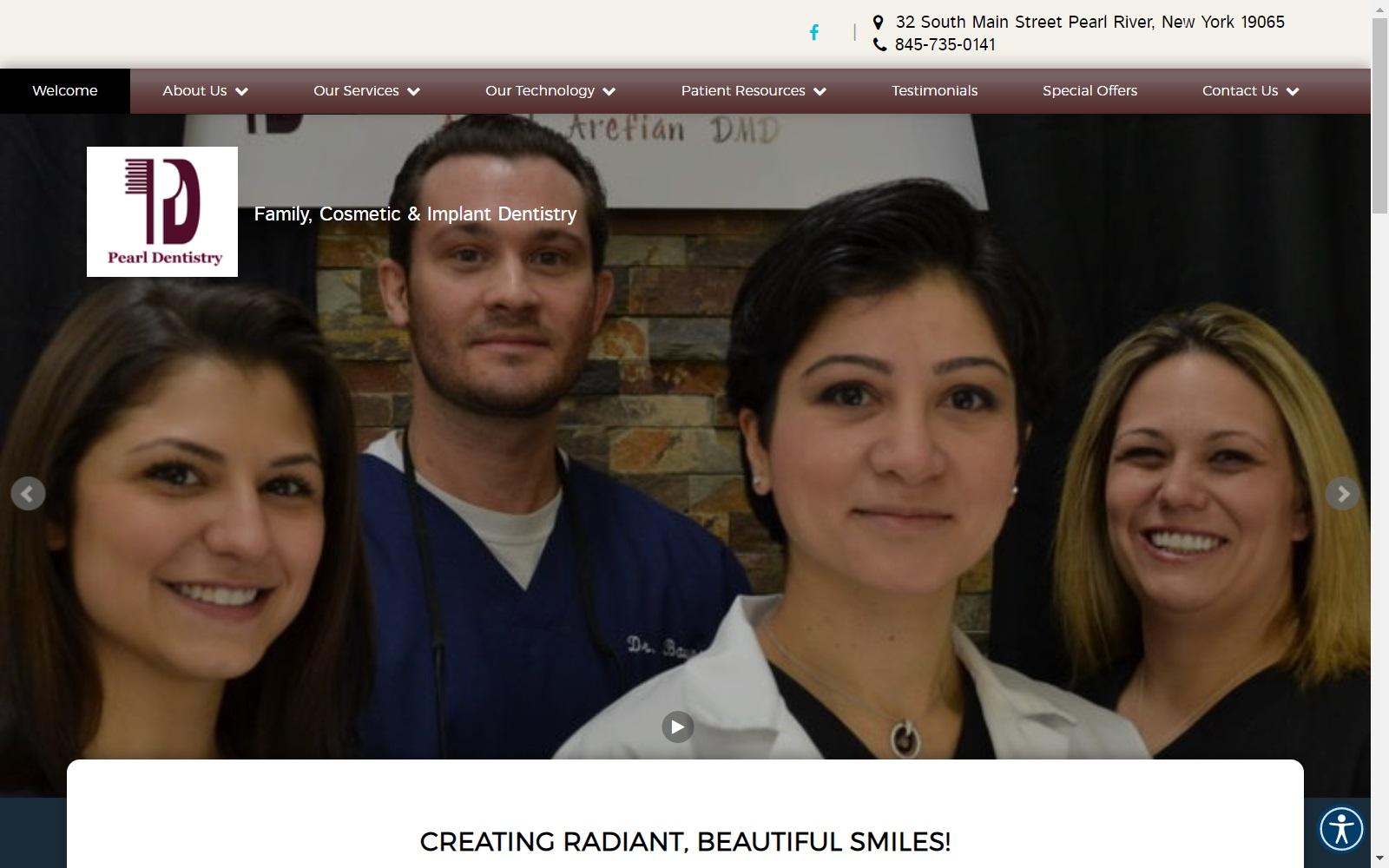 Pearl Dentistry PC Attieh Arefian DMD