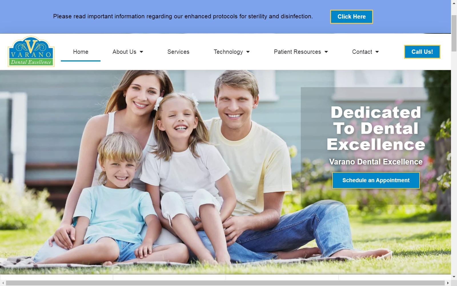 Varano Dental Excellence screenshot