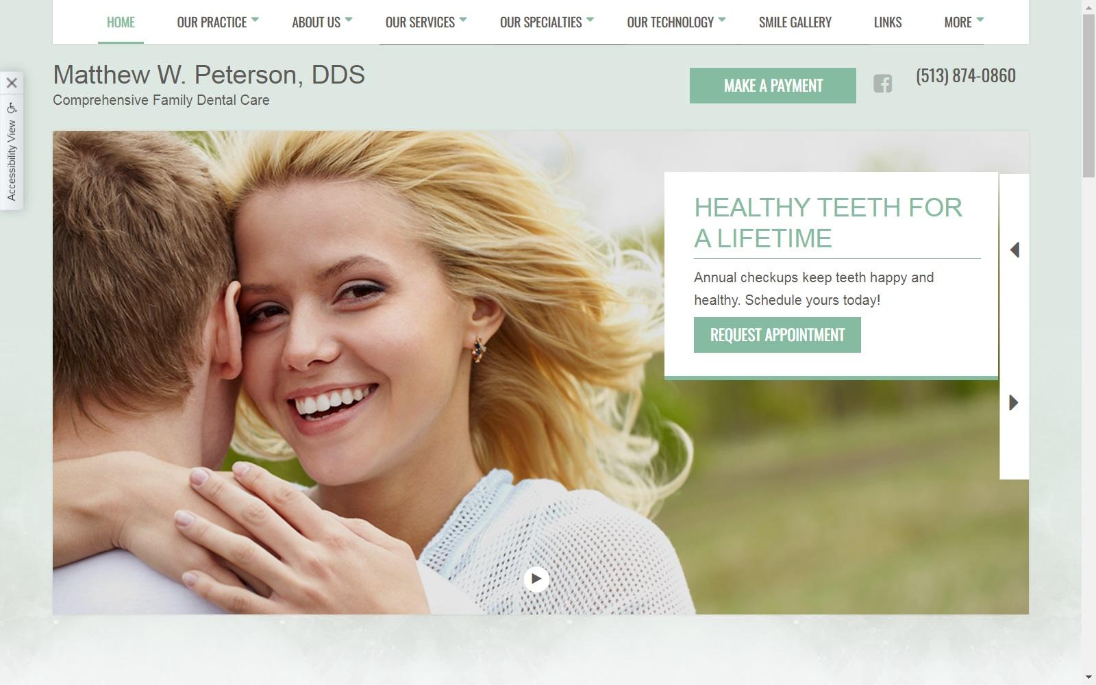 Matthew W Peterson DDS