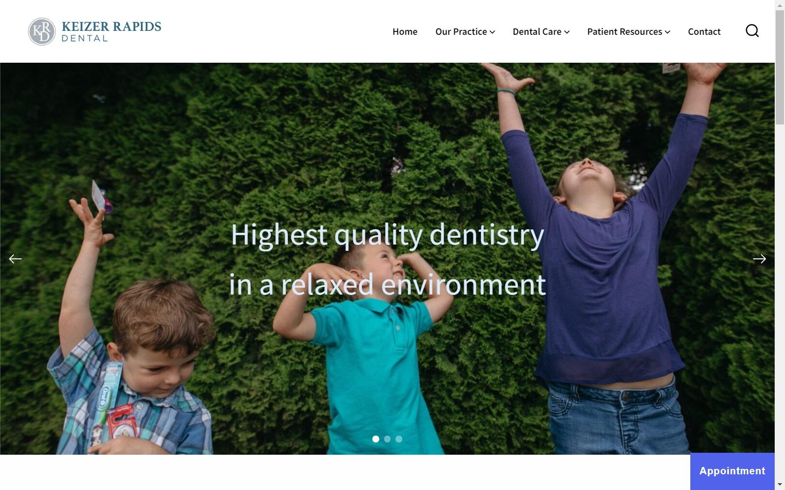 Keizer Rapids Dental screenshot