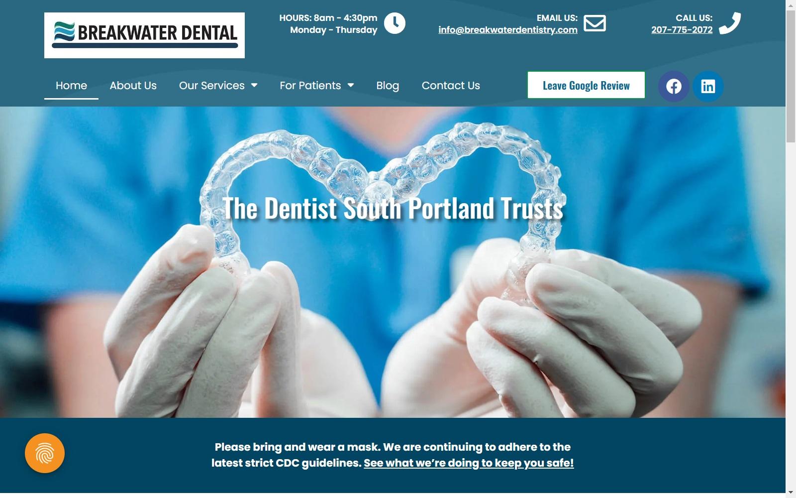 Breakwater Dental screenshot
