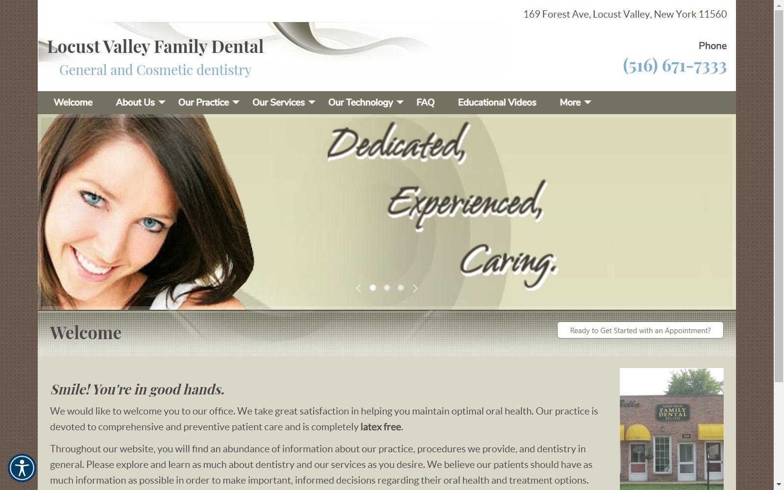 Locust Valley Family Dental screenshot