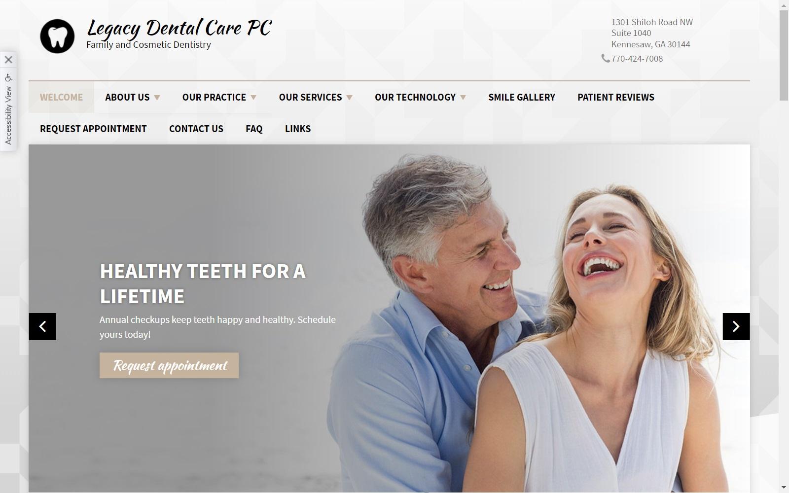 Legacy Dental Care PC screenshot
