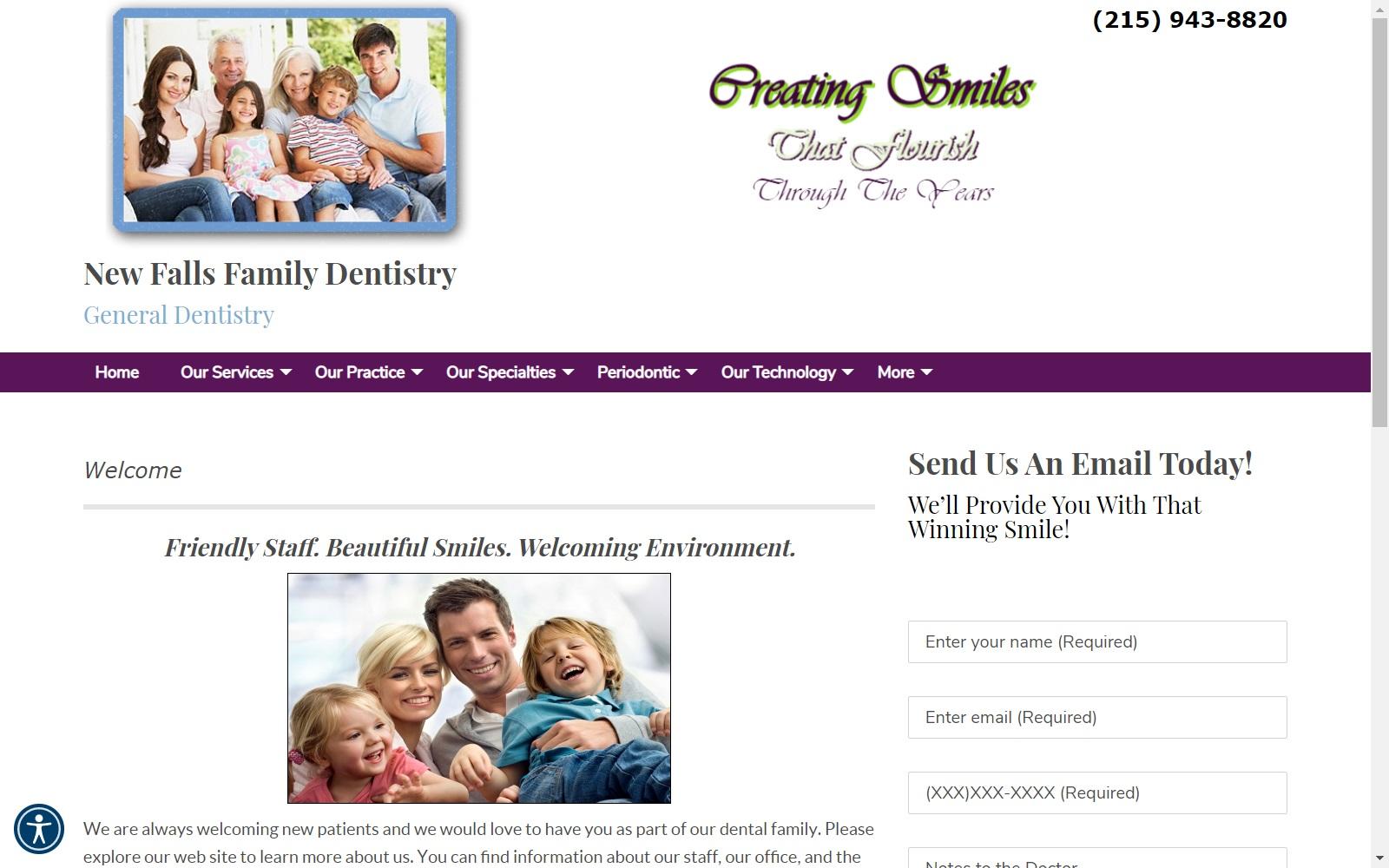 New Falls Family Dentistry screenshot