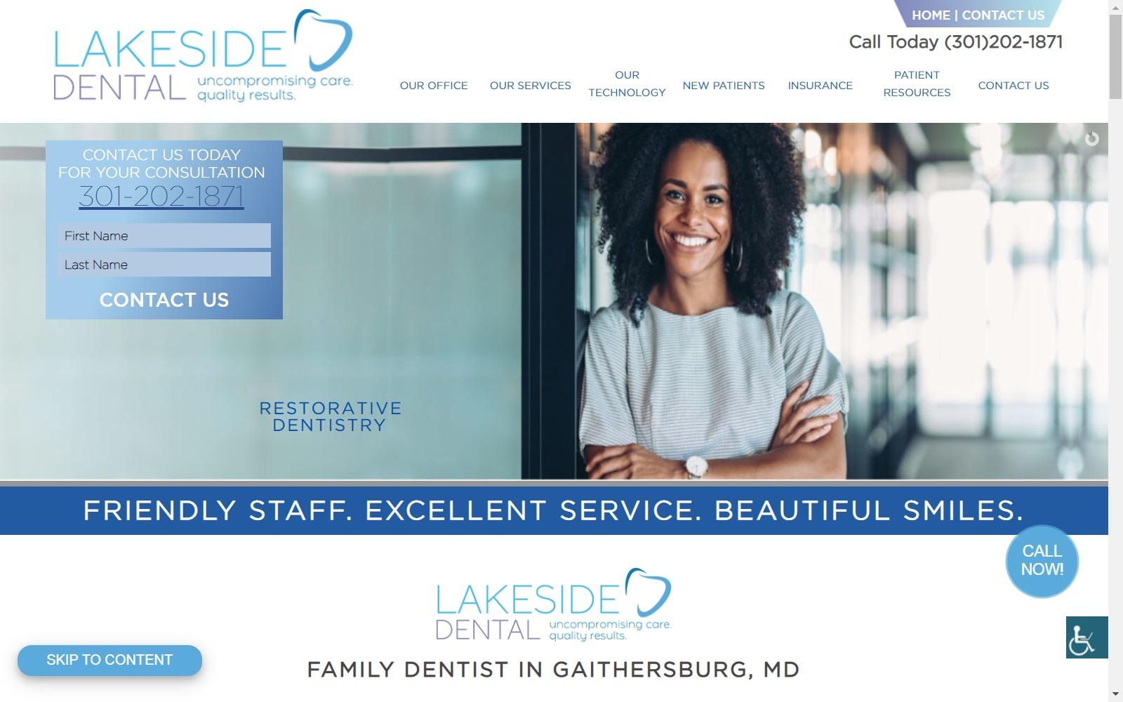 Lakeside Dental screenshot