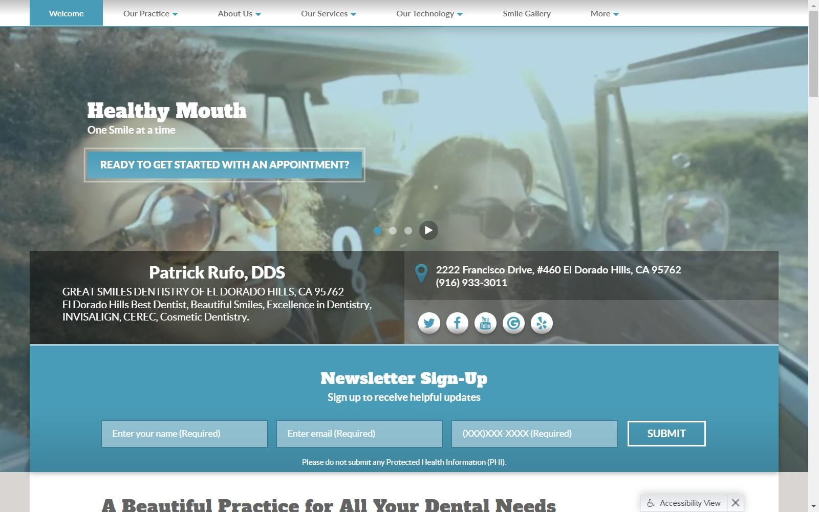 Patrick Rufo, DDS screenshot