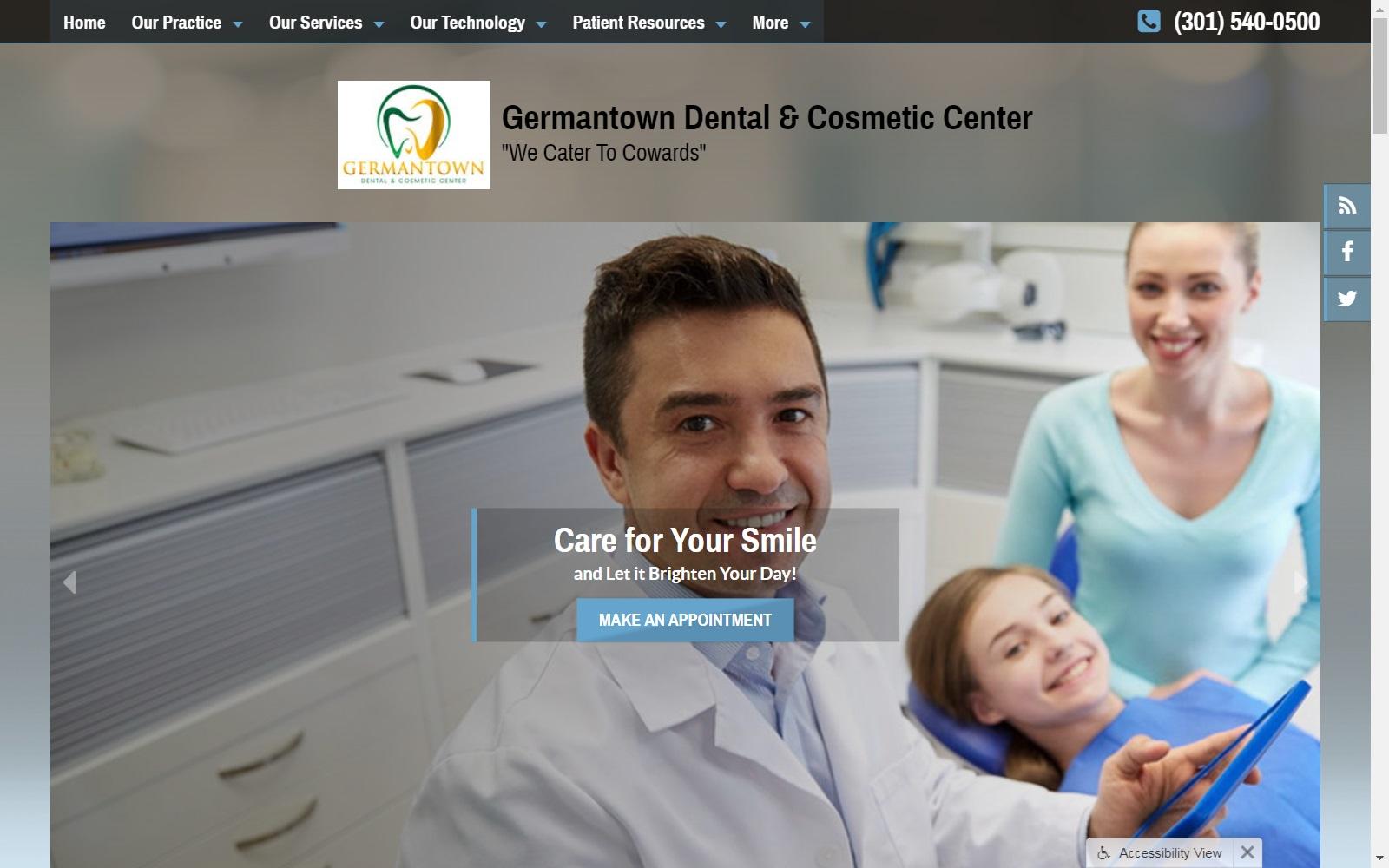 Germantown Dental Group screenshot