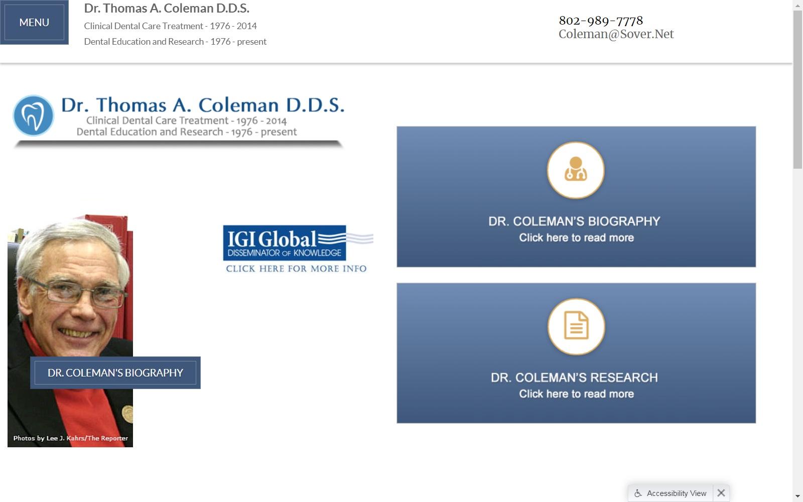 Coleman Thomas DDS