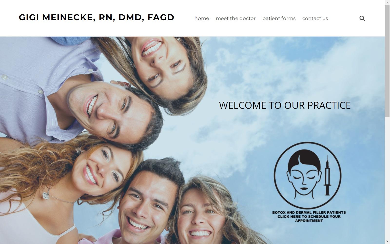Gigi Meinecke RN, DMD Facial Esthetics
