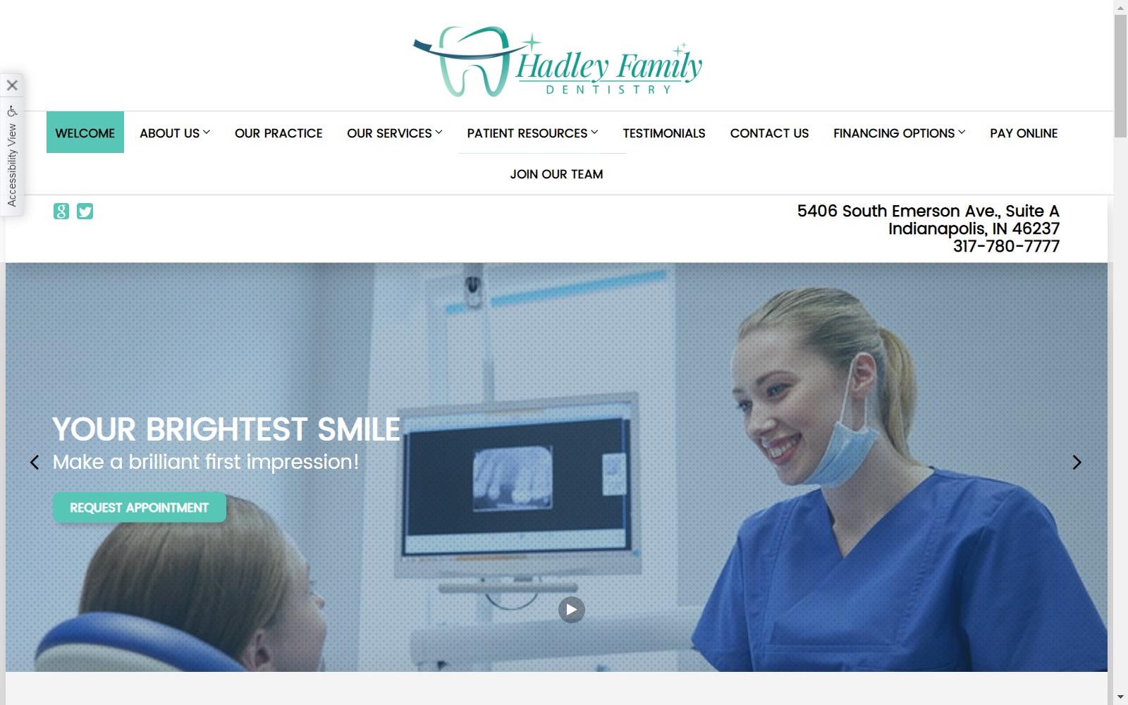 Hadley Family Dentistry screenshot