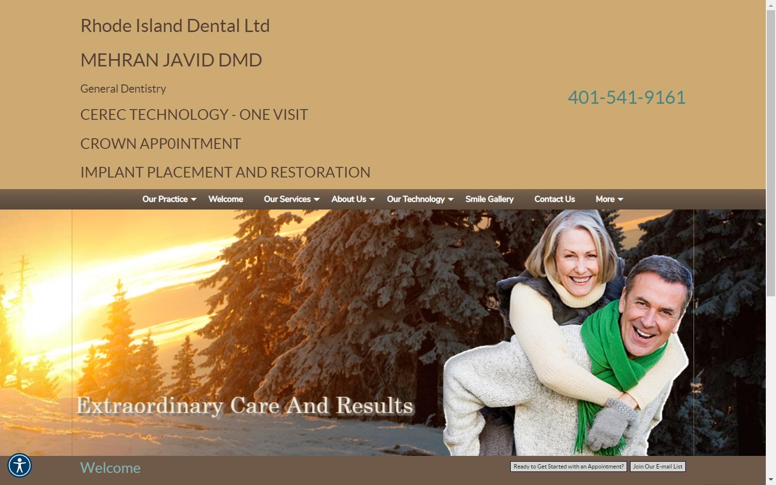 Rhode Island Dental Ltd screenshot