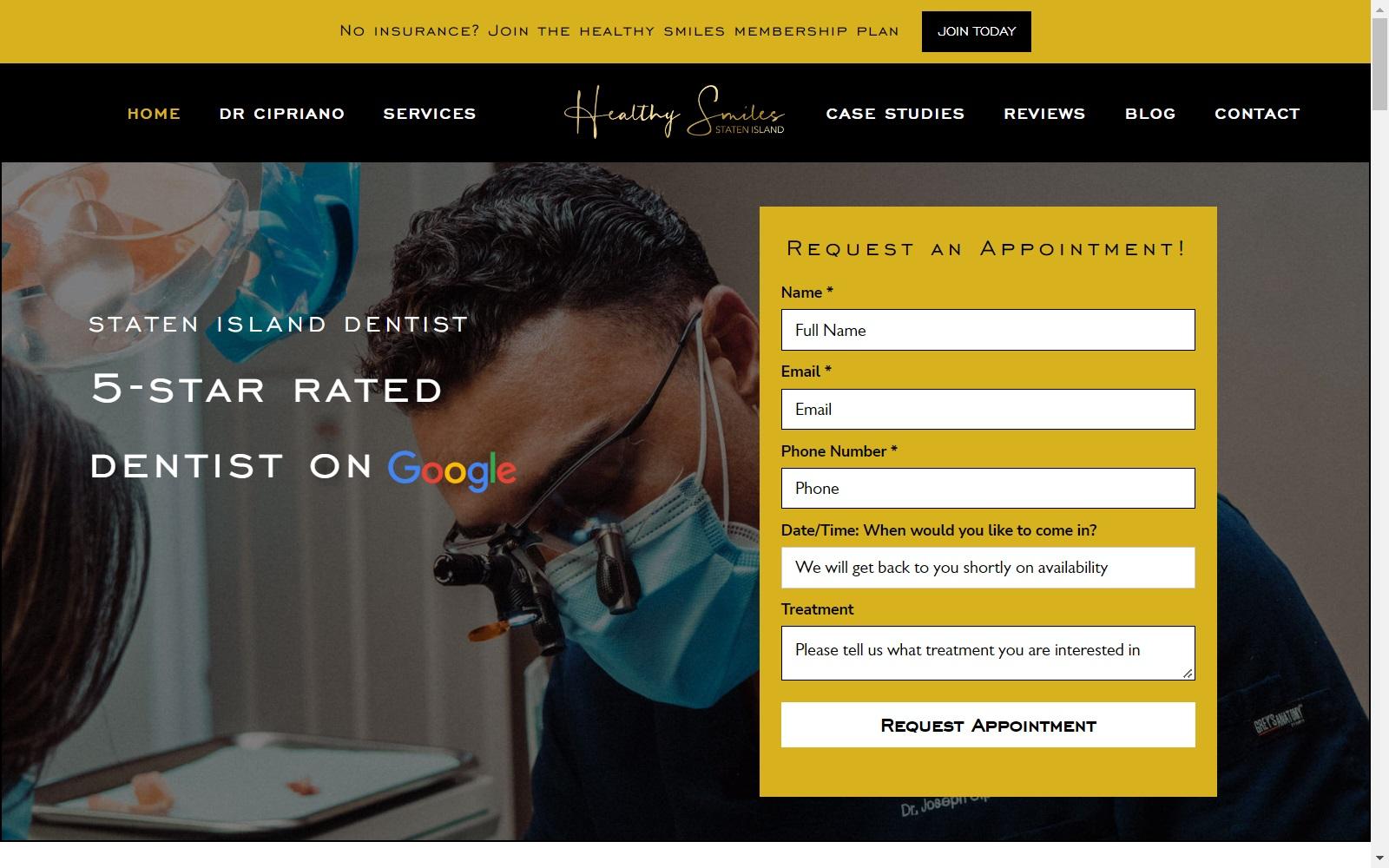 Healthy Smiles of Staten Island, Joseph A. Cipriano