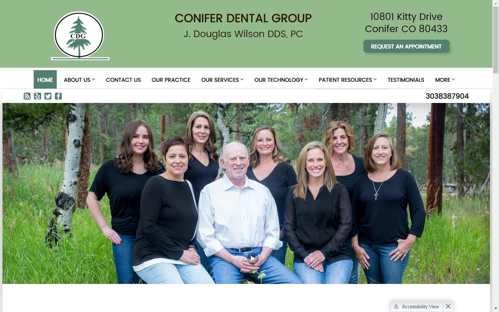 Conifer Dental Group screenshot
